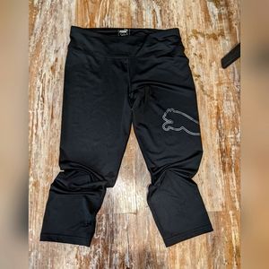 Puma black leggings sz xl